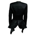 Load image into Gallery viewer, Alyx Black Flared Zip Front High Low Blazer Jacket