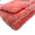 Load image into Gallery viewer, Louis Vuitton Pink Shearling Shoulder Bag with Logo Turn Lock