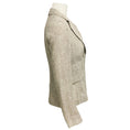 Load image into Gallery viewer, Escada Taupe Sequined Tweed Blazer