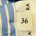 Load image into Gallery viewer, Altuzarra Cornflower Blue Amara Striped Cotton Top