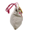 Load image into Gallery viewer, Etro White / Pink Multi Floral Embroidered Canvas Shoulder Bag
