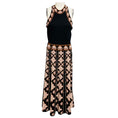 Load image into Gallery viewer, Cara Cara Vintage Scarf Black Sandrinna Dress