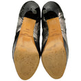 Load image into Gallery viewer, Jimmy Choo Black Metallic Distressed Platform Ankle Boots