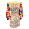 Load image into Gallery viewer, Ungaro Parallele Vintage Ivory Multi Silk Print and Lace Mini Dress