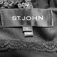 Load image into Gallery viewer, St. John Black Sequined Strapless Crepe Jumpsuit