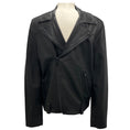 Load image into Gallery viewer, The Kooples Men's Black Lambskin Leather Moto Jacket