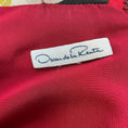 Load image into Gallery viewer, Oscar de la Renta Red Multi Floral Printed Midi Dress