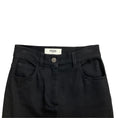 Load image into Gallery viewer, Fendi Black Denim Cotton Jeans with FF Logo Patch