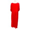 Load image into Gallery viewer, Natasha Zinko Red Silk Kaftan Dress