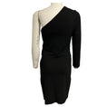 Load image into Gallery viewer, Roberto Cavalli Black One Shoulder Stretch Jersey Cocktail Dress