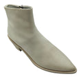 Load image into Gallery viewer, Marsell Ivory Pointed Toe Leather Ankle Boots