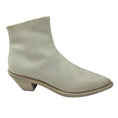 Load image into Gallery viewer, Marsell Ivory Pointed Toe Leather Ankle Boots