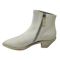 Load image into Gallery viewer, Marsell Ivory Pointed Toe Leather Ankle Boots