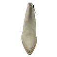 Load image into Gallery viewer, Marsell Ivory Pointed Toe Leather Ankle Boots