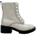 Load image into Gallery viewer, 3.1 Phillip Lim Ivory Leather Hayett Faux Pearl Zip Up Boots