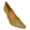Load image into Gallery viewer, Maison Margiela Gold Metallic Distressed Glitter Pumps