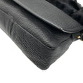 Load image into Gallery viewer, Elena Ghisellini Black Leather and Fur Three Way Bag