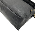 Load image into Gallery viewer, Elena Ghisellini Black Leather and Fur Three Way Bag