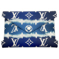 Load image into Gallery viewer, Louis Vuitton Blue Dyed Limited Edition Escale Kirigami Envelope Pouch