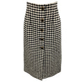 Load image into Gallery viewer, Pardington Collective Black / White Check Jackie Pencil Skirt