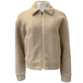 Load image into Gallery viewer, Peserico Easy Beige Wool Boucle Zip Front Jacket