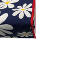 Load image into Gallery viewer, Marni Navy Blue / White / Yellow / Red Logo Floral Daisy Knit Fabric Tote Bag