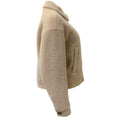 Load image into Gallery viewer, Peserico Easy Beige Wool Boucle Zip Front Jacket