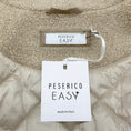 Load image into Gallery viewer, Peserico Easy Beige Wool Boucle Zip Front Jacket