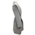 Load image into Gallery viewer, Malej Grey Belted Mid Length Wool Coat