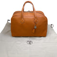 Load image into Gallery viewer, Hermes 2023 Brown Clemence Leather Victoria Bag
