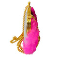 Load image into Gallery viewer, Marni Hot Pink 2020 Shearling Wallet on Chain Mini Bag