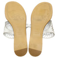 Load image into Gallery viewer, Hermes White Leather Nautilus Sandals