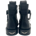 Load image into Gallery viewer, Zadig & Voltaire Black Lambskin Laureen Ankle Boots