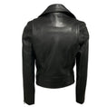 Load image into Gallery viewer, Maje Black Bexita Lamb Leather Moto Jacket