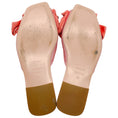 Load image into Gallery viewer, Roger Vivier Pink Satin Floral Beaded Embellished Flat Sandals