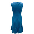 Load image into Gallery viewer, Akris Punto Azure Flared Sleeveless Jersey Dress