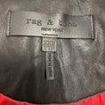Load image into Gallery viewer, Rag & Bone Black Lamb Leather Moto Zip Jacket