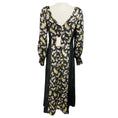 Load image into Gallery viewer, Cinq a Sept Black Multi Long Sleeve Jessica Dress