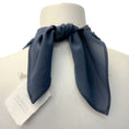 Load image into Gallery viewer, Brunello Cucinelli Slate Blue Monili Collier Foulard Necklace