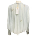 Load image into Gallery viewer, forte_forte Light Blue Nebbiolina Carousel des Sylphes Embroidery Bow Tie Shirt