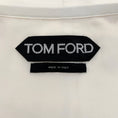 Load image into Gallery viewer, Tom Ford Ivory Ruched Leather Asymmetric Moto Jacket
