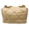 Load image into Gallery viewer, Chanel Beige 2020 Quilted Lambskin Leather Medium Chanel 19 Flap Shoulder Bag with Mixed Metal Hardware