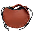 Load image into Gallery viewer, Chloe Henna Sepia Brown Calfskin Small Mate Hobo Bag