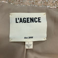 Load image into Gallery viewer, L'Agence Gold / Ivory Kenzie Double Breasted Tweed Blazer