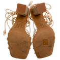Load image into Gallery viewer, Ulla Johnson Wheat Leather Leyna Knotted Sandals