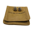 Load image into Gallery viewer, David Yurman Sterling Silver and Diamond Cable Wrap Collection 12mm Earrings with Gemstone
