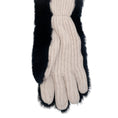 Load image into Gallery viewer, Marni Navy Blue Shearling Gloves

