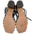 Load image into Gallery viewer, Ulla Johnson Black Leather Leyna Knotted Sandals