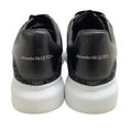 Load image into Gallery viewer, Alexander McQueen Black / White Oversized Black Glitter Sneakers