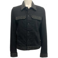 Load image into Gallery viewer, Zadig & Voltaire Black Kioky Denim Eco Strass Jacket